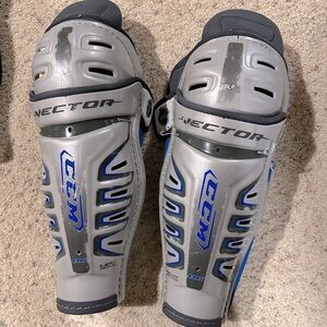 Youth hockey shin guards